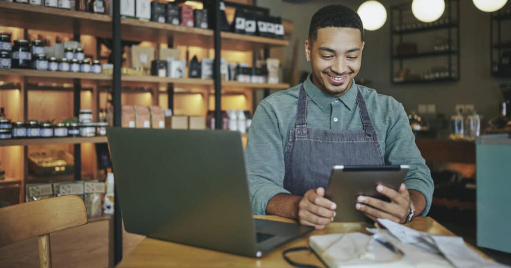 Setting up an S corporation in California can be confusing. A small business owner works through the process in his artisanal shop.